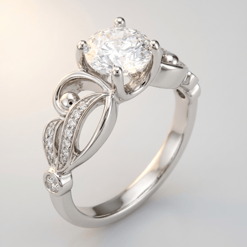 Anel de prata com zircônia em formato infinito, símbolo de amor duradouro, da marca Rose & Oliver.