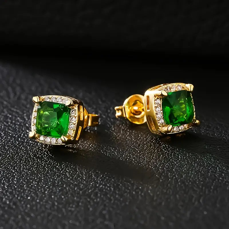 Brincos Calista Verdoux Rose & Oliver em ouro, design elegante com detalhes refinados para ocasiões especiais.