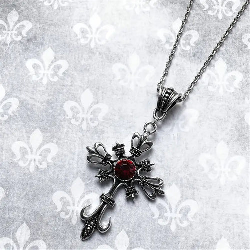 Halskette Veldrith Noirelle aus Weißgold von Rose & Oliver, mit zartem Design und eleganten Details.
