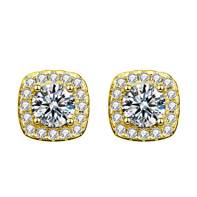 Elegante goldene Ohrringe Glennis™ von Rose & Oliver mit edlen Details und glänzendem Finish.