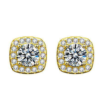Elegante goldene Ohrringe Glennis™ von Rose & Oliver mit edlen Details und glänzendem Finish.